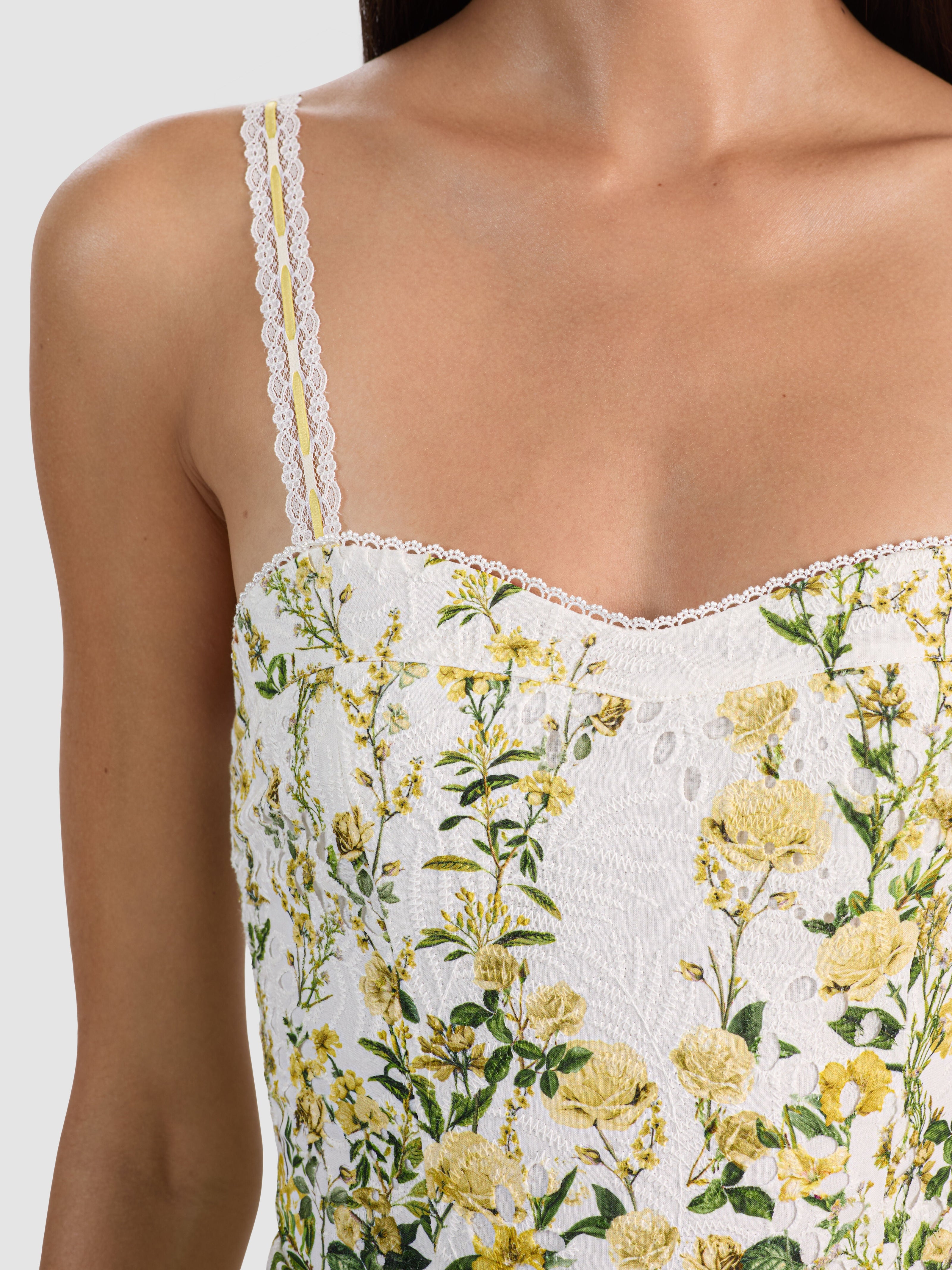 MEREDITH SWEETHEART MINI DRESS-ALICE + OLIVIA