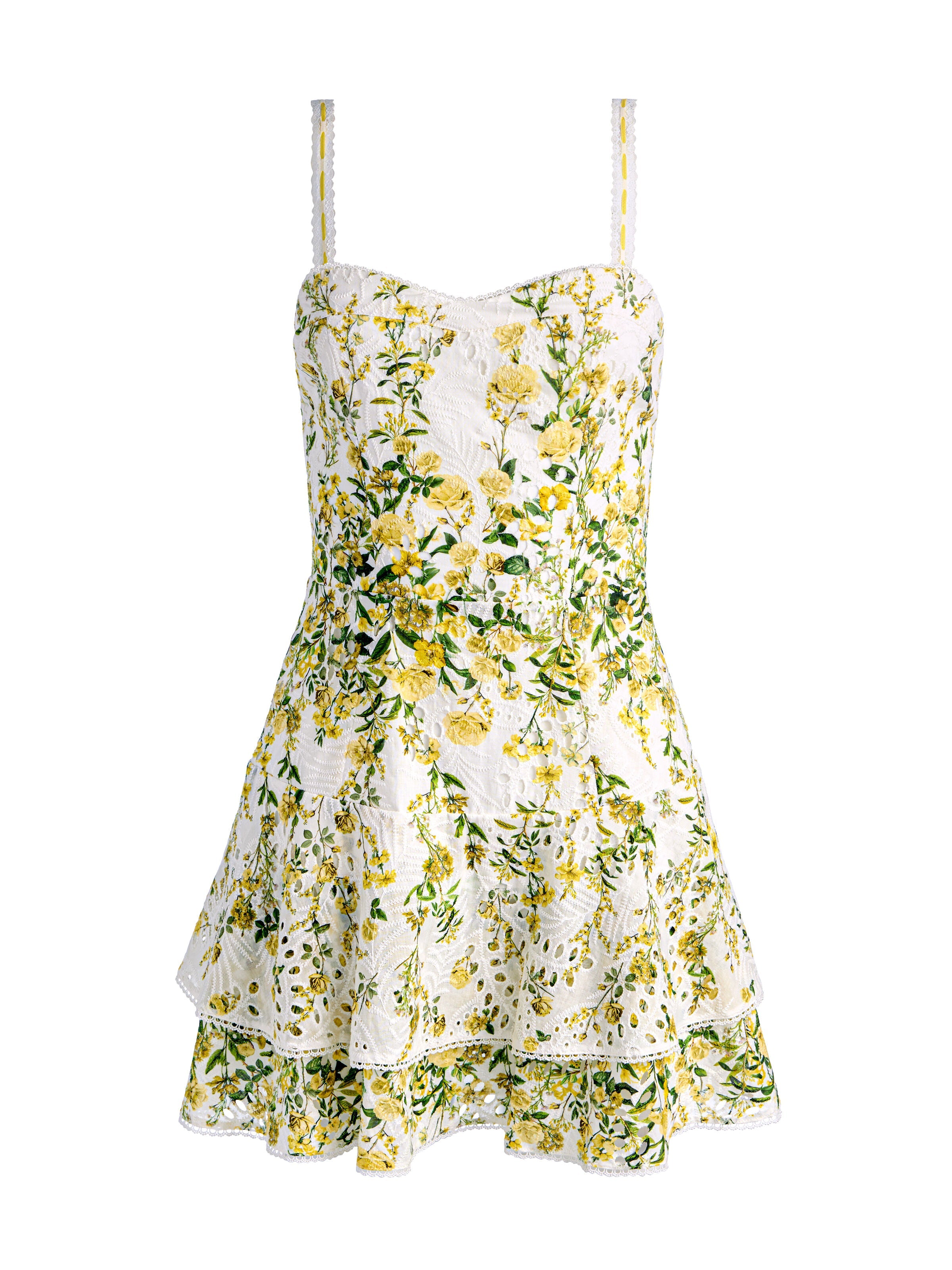 MEREDITH SWEETHEART MINI DRESS-ALICE + OLIVIA