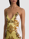 MILTA MERMAID SLIP DRESS-ALICE + OLIVIA