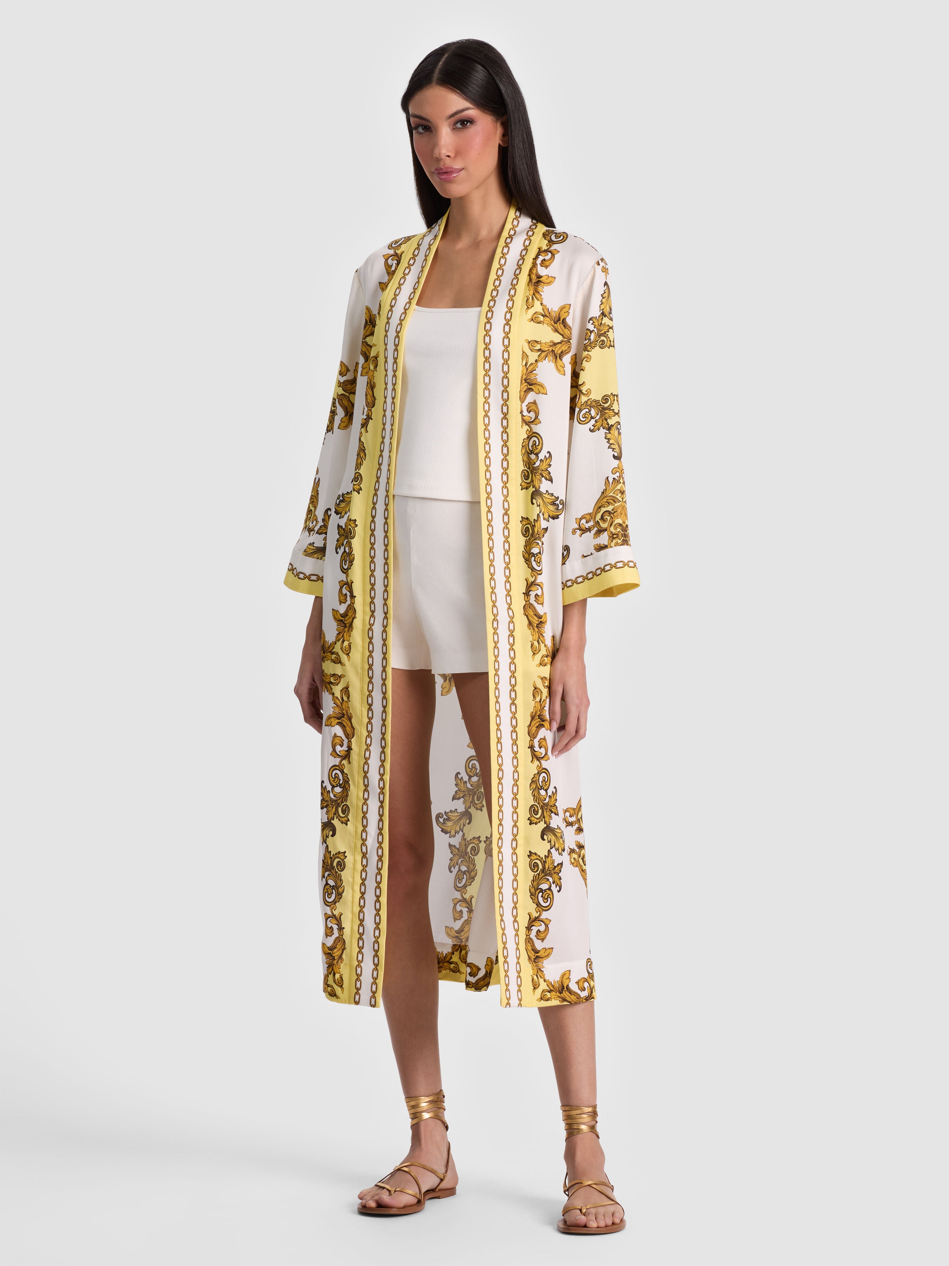 LYNN MID LENGTH ROBE-ALICE + OLIVIA