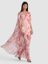 LINN CAPE MAXI DRESS-ALICE + OLIVIA