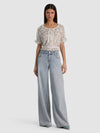 MCLAINE PUFF SLEEVE BLOUSE-ALICE + OLIVIA