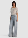 MCLAINE PUFF SLEEVE BLOUSE-ALICE + OLIVIA