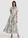 LUCY ROLL SLEEVE MIDI SHIRT DRESS-ALICE + OLIVIA