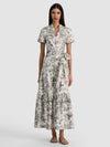 LUCY ROLL SLEEVE MIDI SHIRT DRESS-ALICE + OLIVIA
