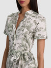 LUCY ROLL SLEEVE MIDI SHIRT DRESS-ALICE + OLIVIA