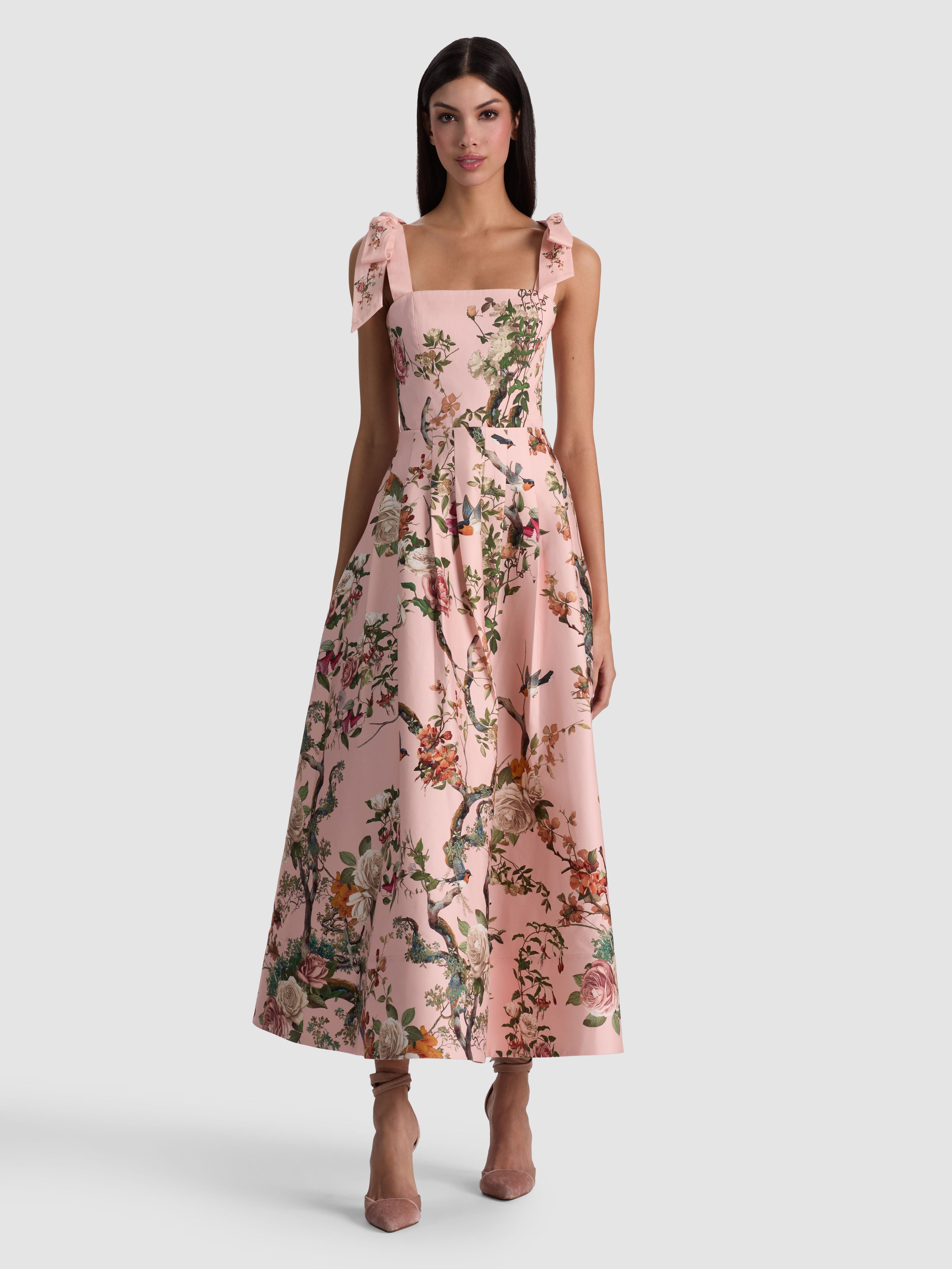 HANA MIDI DRESS-ALICE + OLIVIA