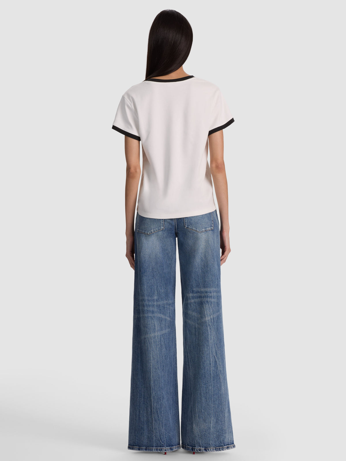 ALVERA STACEFACE TEE-ALICE + OLIVIA