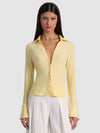 FREYA BUTTON DOWN TOP-ALICE + OLIVIA