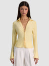 FREYA BUTTON DOWN TOP-ALICE + OLIVIA