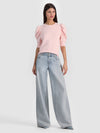 TYLER PUFF SLEEVE TOP-ALICE + OLIVIA