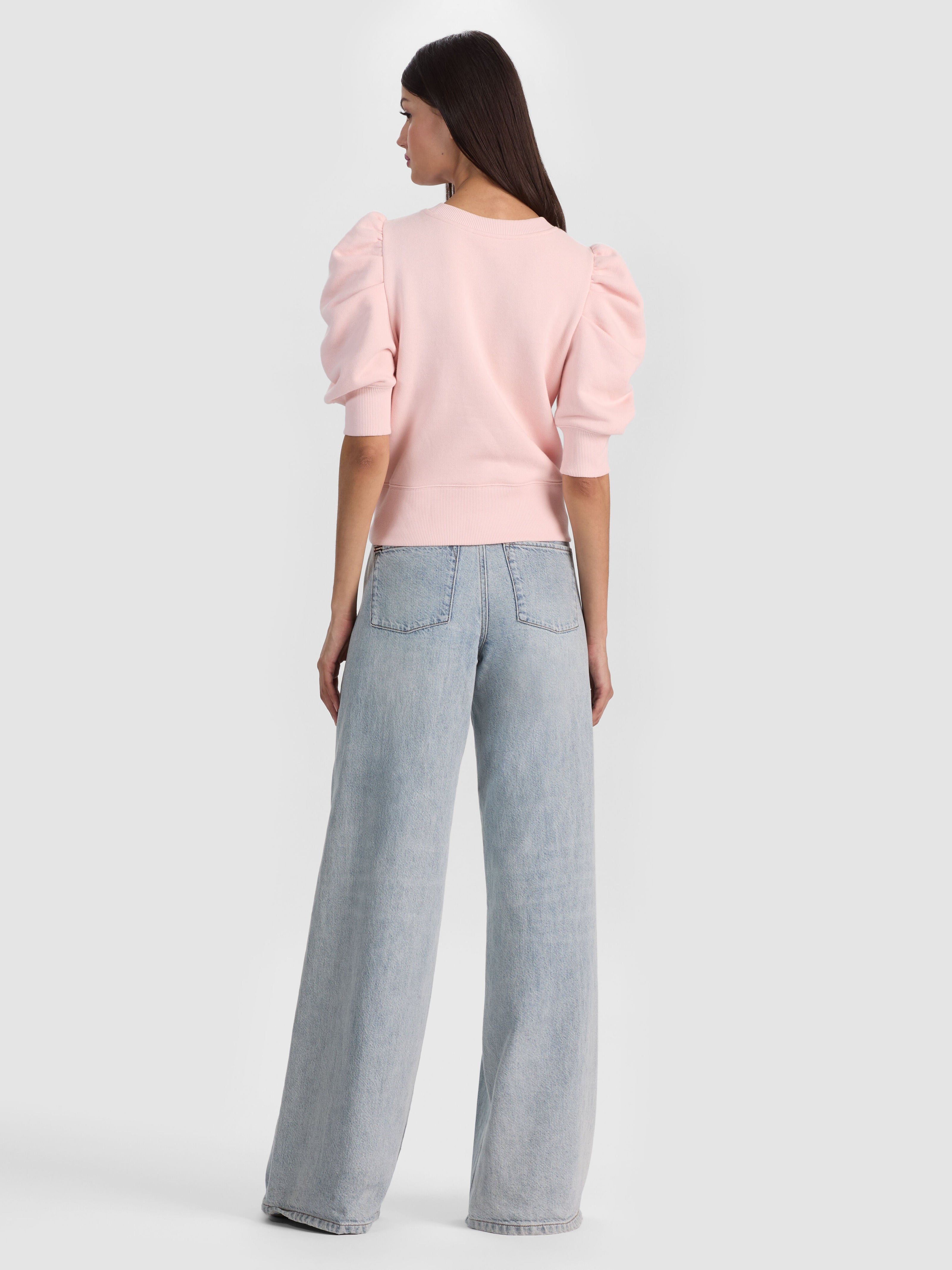 TYLER PUFF SLEEVE TOP-ALICE + OLIVIA