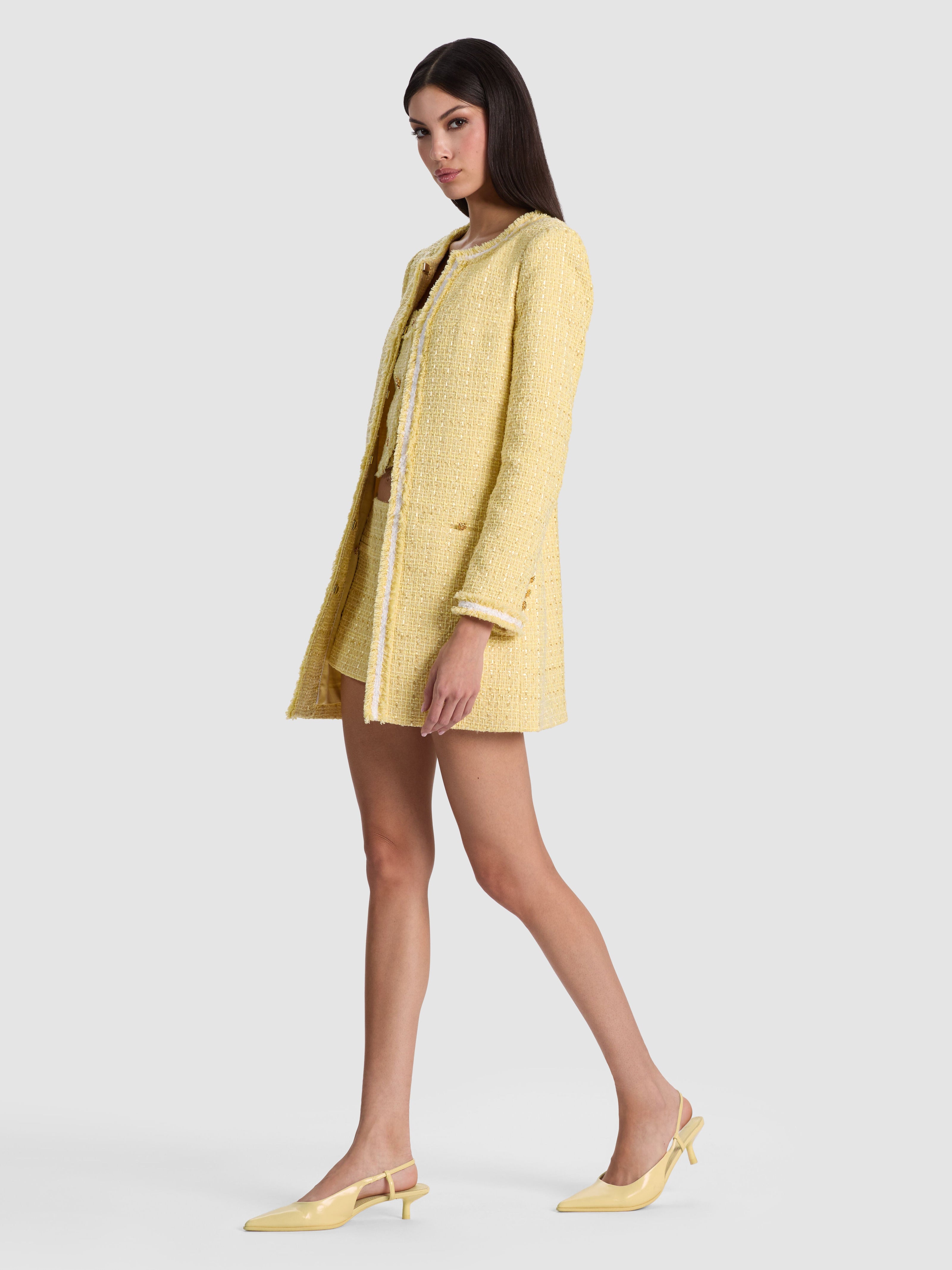 KIDMAN LONG JACKET-BUTTER-ALICE + OLIVIA