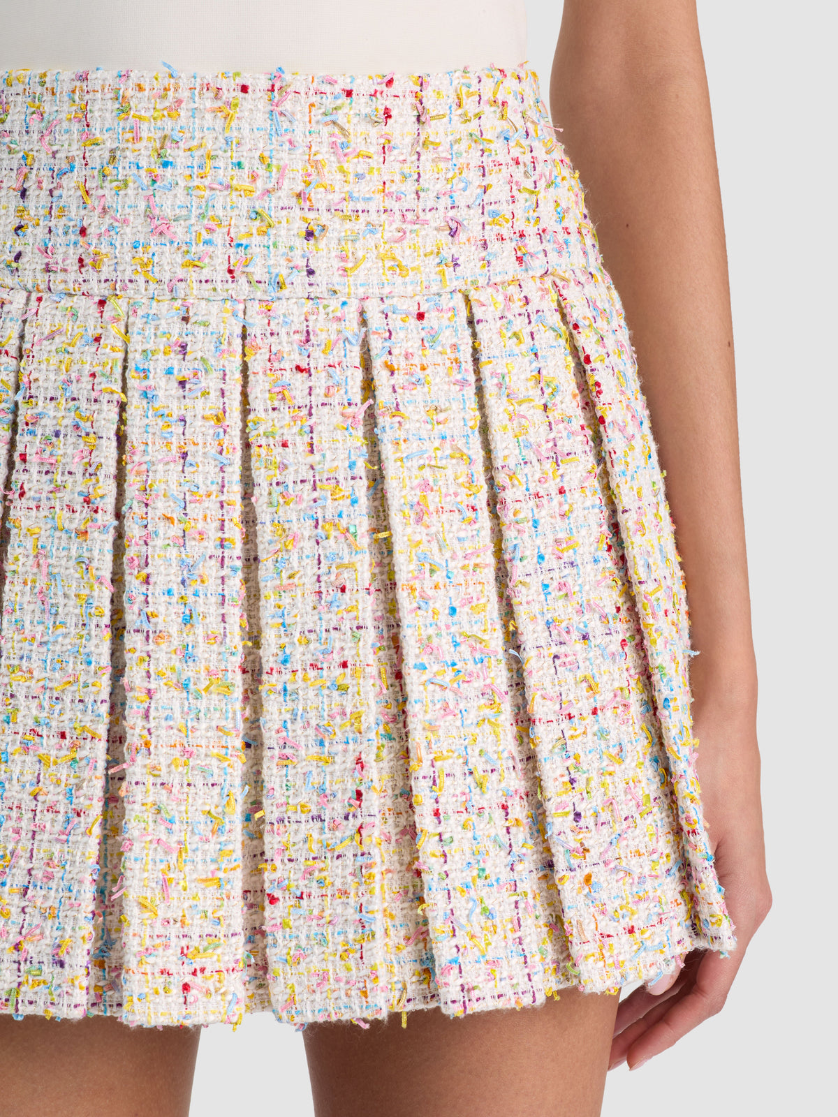 EMILIE TWEED MINI SKIRT-ALICE + OLIVIA