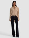 FINELY OVERSIZED UTILITY SHIRT-ALICE + OLIVIA