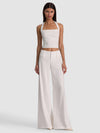 FIONA HALTER CROPPED TOP-ALICE + OLIVIA
