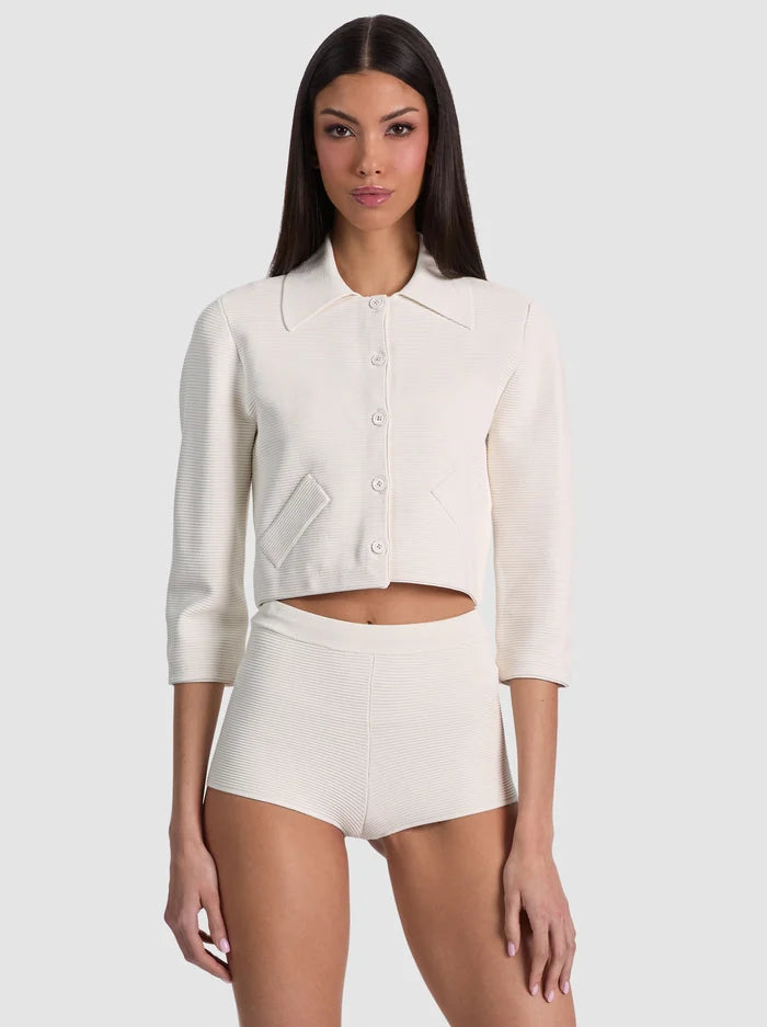 ILA JACKET-SOFT WHITE-ALICE + OLIVIA