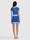 CIARA CROPPED PULLOVER-BLUE IRIS/SOFT WHITE-ALICE + OLIVIA