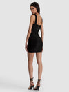 JODIE BANDAGE MINI DRESS-Black-ALICE + OLIVIA