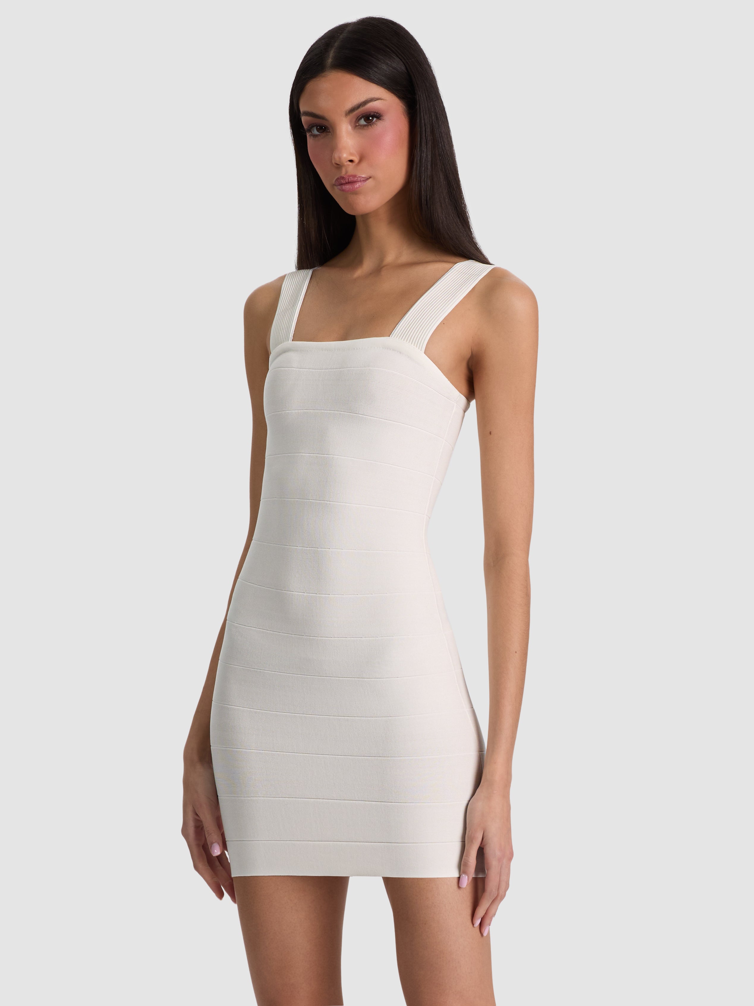 JODIE BANDAGE MINI DRESS-ALICE + OLIVIA