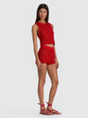 BOBBI POINTELLE SHORT-CHILI PEPPER-ALICE + OLIVIA