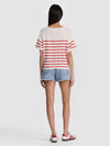 AMELIE STRIPED KNIT TEE-ALICE + OLIVIA