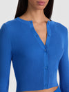 CARSON CARDIGAN-BLUE IRIS-ALICE + OLIVIA