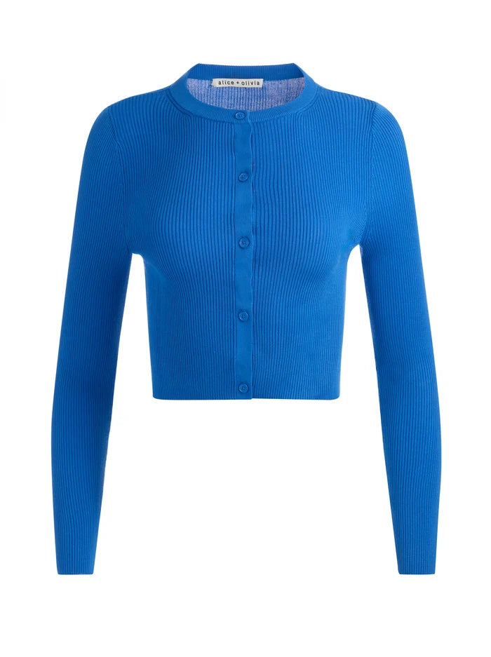 CARSON CARDIGAN-BLUE IRIS-ALICE + OLIVIA