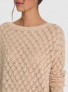 LEXI OFF THE SHOULDER PULLOVER-SAND-ALICE + OLIVIA