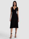 ABIGAIL BIKINI MIDI DRESS-Black-ALICE + OLIVIA