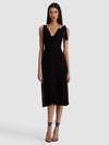 ABIGAIL BIKINI MIDI DRESS-Black-ALICE + OLIVIA