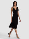 ABIGAIL BIKINI MIDI DRESS-Black-ALICE + OLIVIA