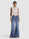AMAL EMBR TIE FT TANK TOP-ALICE + OLIVIA