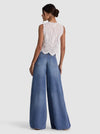 AMAL EMBR TIE FT TANK TOP-ALICE + OLIVIA