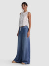 AMAL EMBR TIE FT TANK TOP-ALICE + OLIVIA
