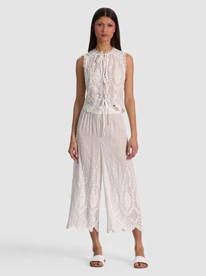 ELBA EMBR WWB PULL ON ANKLE PANT-ALICE + OLIVIA