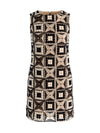 CLYDE CROCHET MINI DRESS-ALICE + OLIVIA