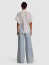 JULIUS EMBR SHORT RFL SLV TUNIC TOP-ALICE + OLIVIA