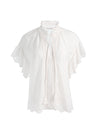 JULIUS EMBR SHORT RFL SLV TUNIC TOP-ALICE + OLIVIA