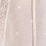 JULIUS EMBR SHORT RFL SLV TUNIC TOP - OFF WHITE