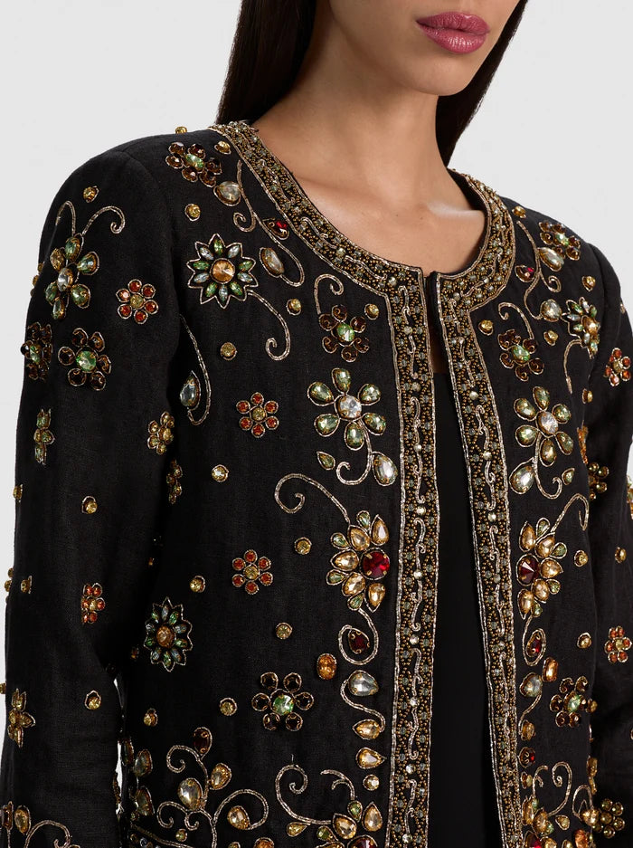KIDMAN EMBELLISHED JACKET-ALICE + OLIVIA
