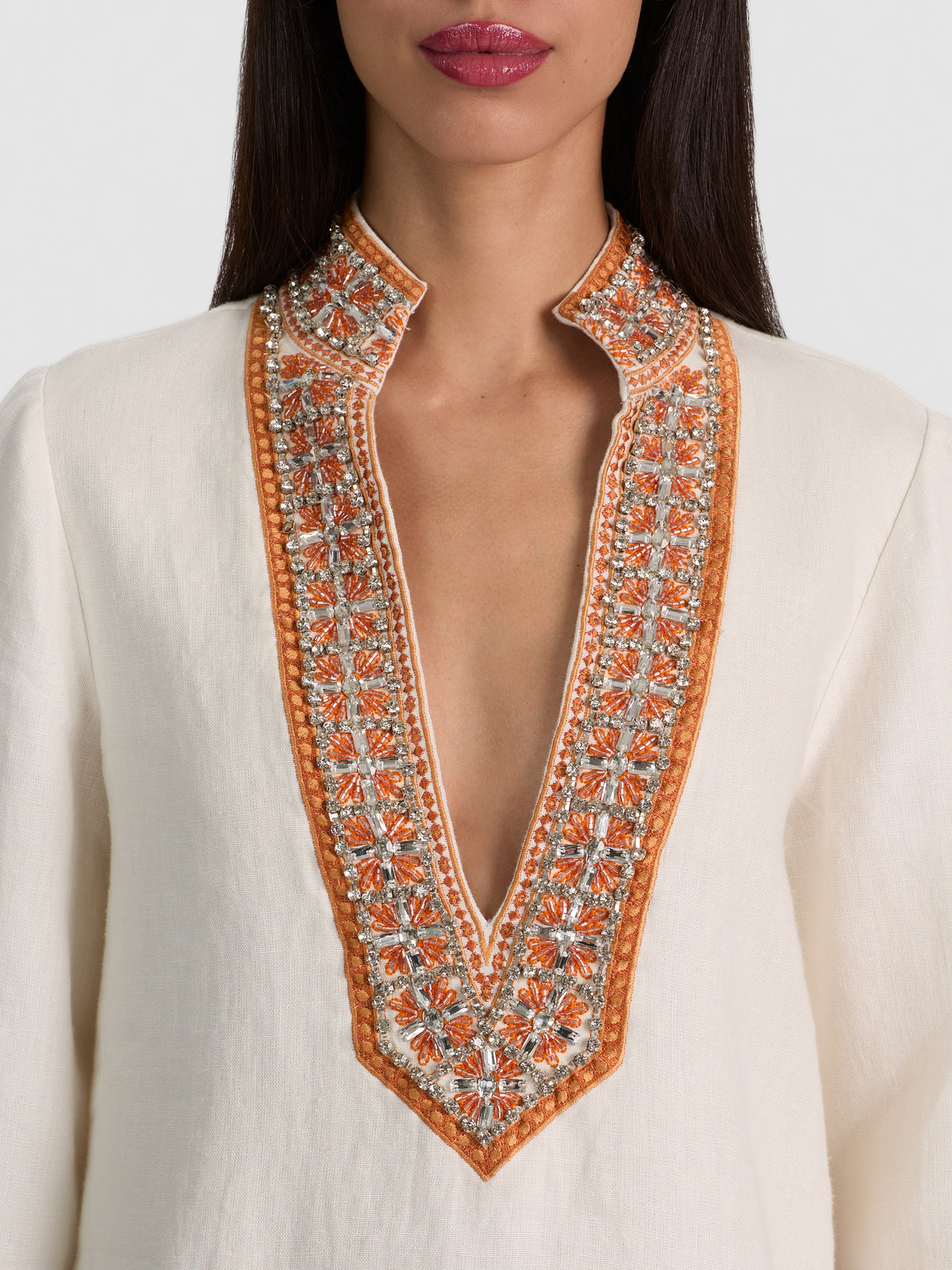 ELEONORA EMBELL TUNIC TOP-ALICE + OLIVIA