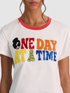 ALVERA STACEFACE EMBELL TEE-ALICE + OLIVIA