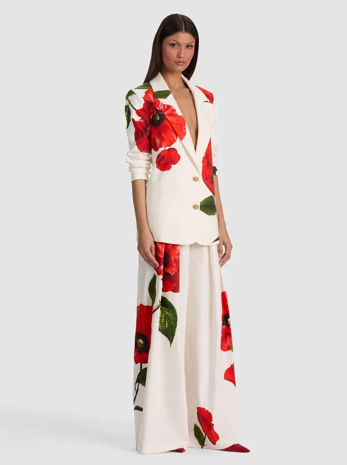 ELNA SLIM LONG BLAZER-ALICE + OLIVIA