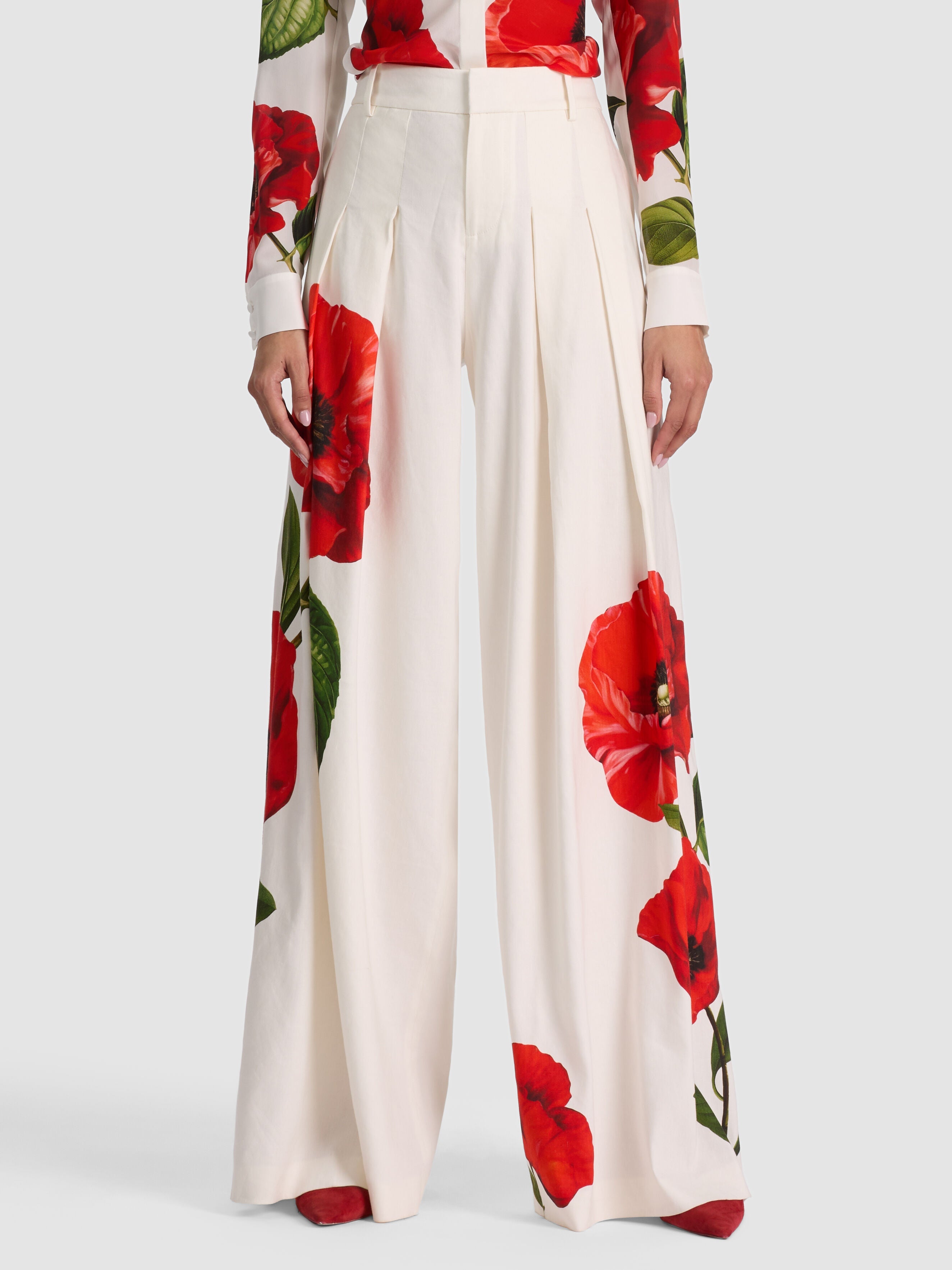 BLAIRE PLEATED PANT-ALICE + OLIVIA