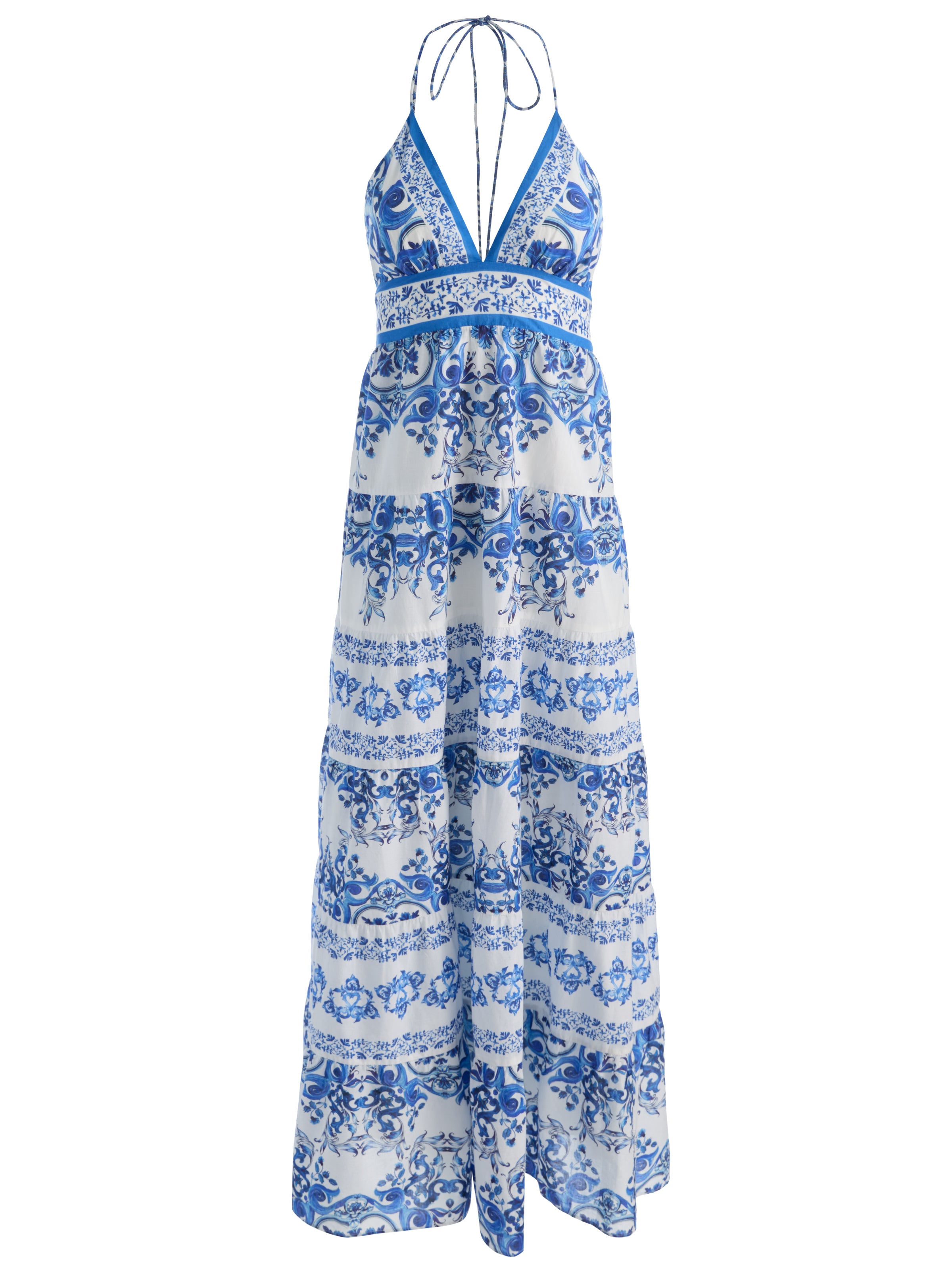 KAROLINA TIERED MAXI DRESS-SOLSTICE-ALICE + OLIVIA