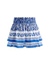 BETHIE RUFFLE MINI SKORT-SOLSTICE-ALICE + OLIVIA
