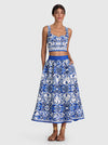 EARLA HW FLARE MIDI SKIRT-ALICE + OLIVIA