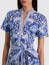 LUCY ROLL SLV MIDI SHIRT DRESS-ALICE + OLIVIA