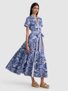 LUCY ROLL SLV MIDI SHIRT DRESS-ALICE + OLIVIA